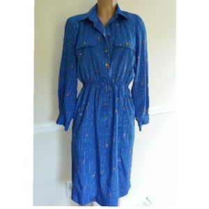 Vintage Secretary Dress